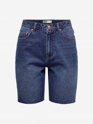 Kratke jeans hlače Jdy modra