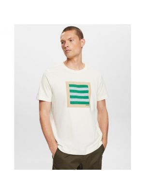 Camiseta con estampado Esprit verde