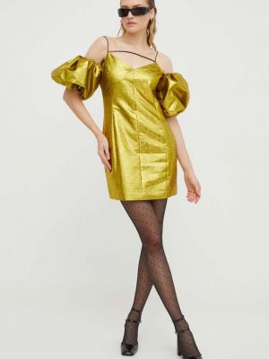Sukienka mini Stine Goya żółta