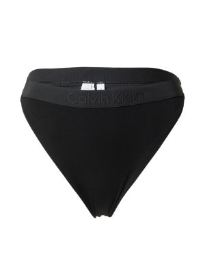 Calvin Klein Swimwear Bikinové nohavičky   - čierna