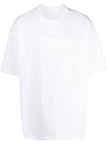 Βαμβακερή μπλούζα Vetements λευκό