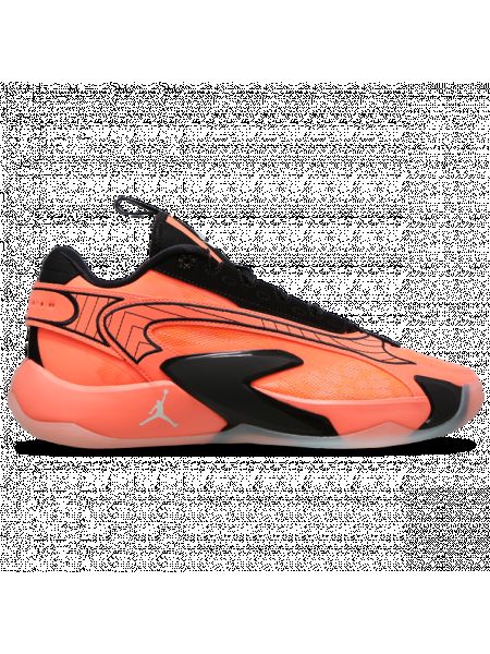 Chaussures de ville en tricot Jordan orange