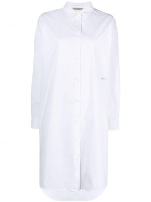Robe chemise à imprimé Studio Tomboy blanc
