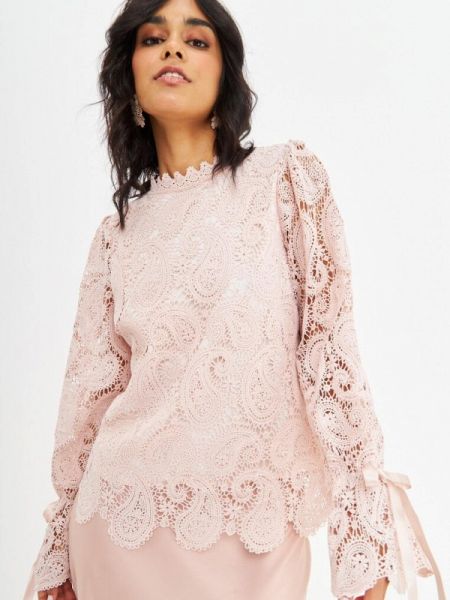 Блузка Noele Boutique розовая