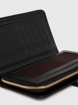 Kožená peněženka Answear Lab černá