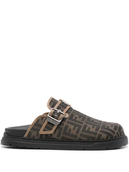 Sandaler Fendi brun