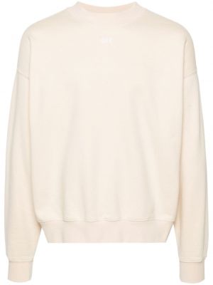 Sweatshirt mit stickerei aus baumwoll Off-white