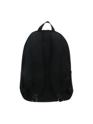 Plecak z nadrukiem z kieszeniami Adidas czarny