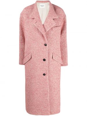 Kabát Marant Etoile rózsaszín