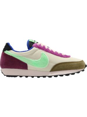 Кроссовки с мехом в цветочек Nike бежевые