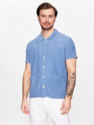 Marškiniai Oscar Jacobson mėlyna
