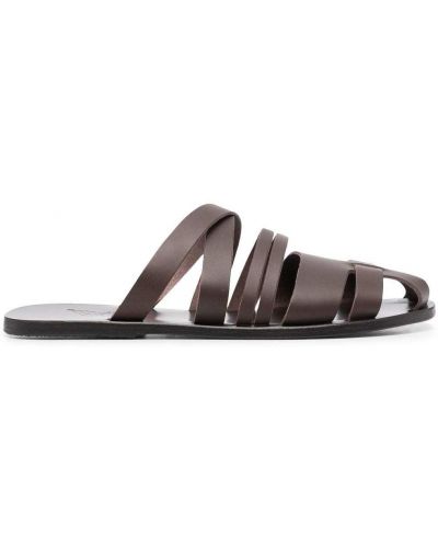 Kožené sandále Ancient Greek Sandals hnedá
