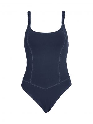 Jednodielne plavky Calvin Klein Swimwear modrá