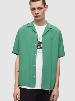 Риза Allsaints зелено