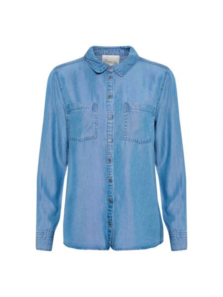 Niebieska koszula jeansowa My Essential Wardrobe
