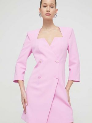 Mini haljina Blugirl Blumarine ružičasta