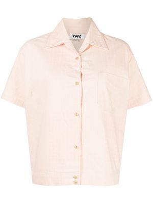 Koszula z krótkim rękawkiem Ymc - Różowy