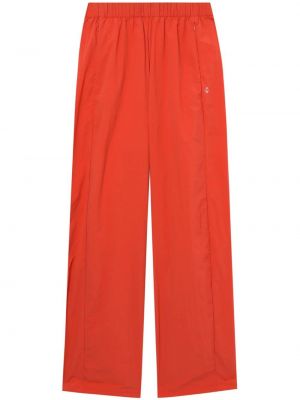 Rovné nohavice s výšivkou Izzue oranžová