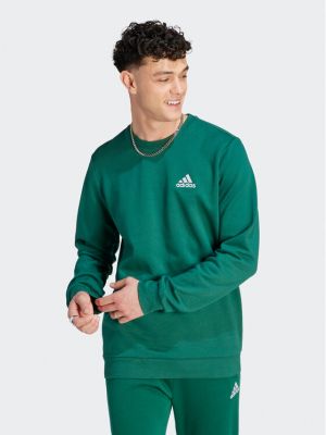 Pulover sa dugačkim rukavima Adidas zelena