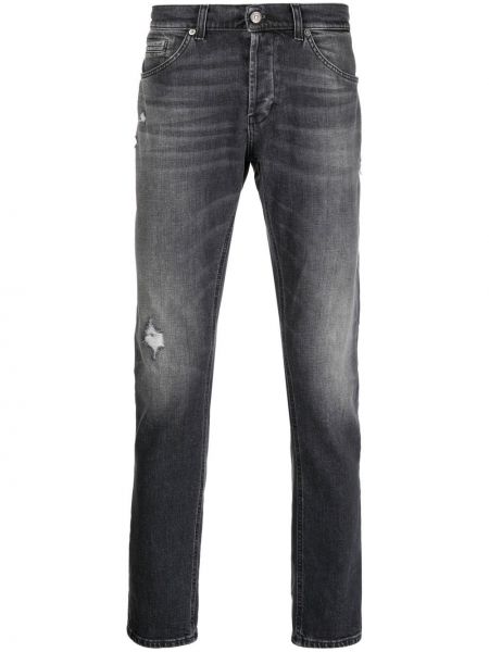 Smal skinny fit-jeans Dondup svart