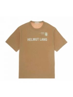 Koszulka Helmut Lang beżowa