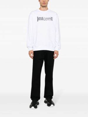 Sweatshirt aus baumwoll mit print Just Cavalli