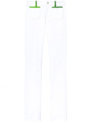 Pantalon droit avec poches Pucci blanc
