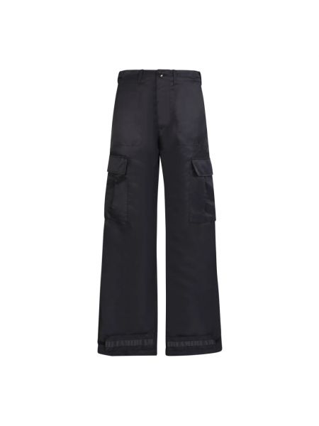 Pantalon brodé avec poches Amiri noir