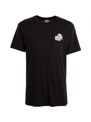 T-shirt di cotone Ripndip nero