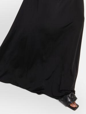 Sukienka długa Pucci czarna