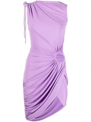 Асиметрична мини рокля Monse виолетово