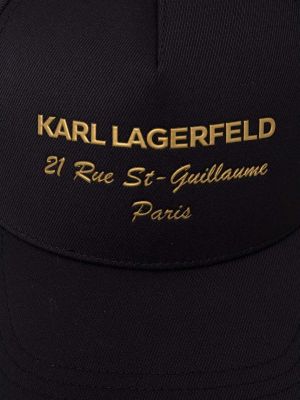 Kapa Karl Lagerfeld crna