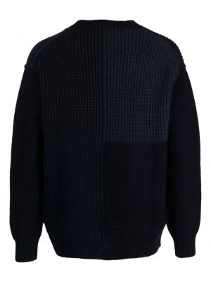 Sweter chunky Comme Des Garcons Homme niebieski