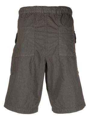 Shorts cargo en coton avec poches Aspesi gris