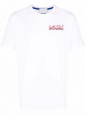 Camiseta con estampado Koché blanco