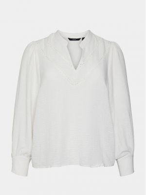 Biała bluzka Vero Moda Curve