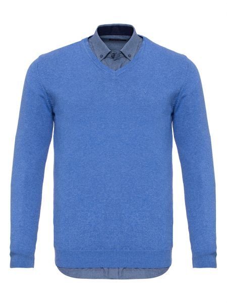 Хлопковый свитер Felix Hardy синий