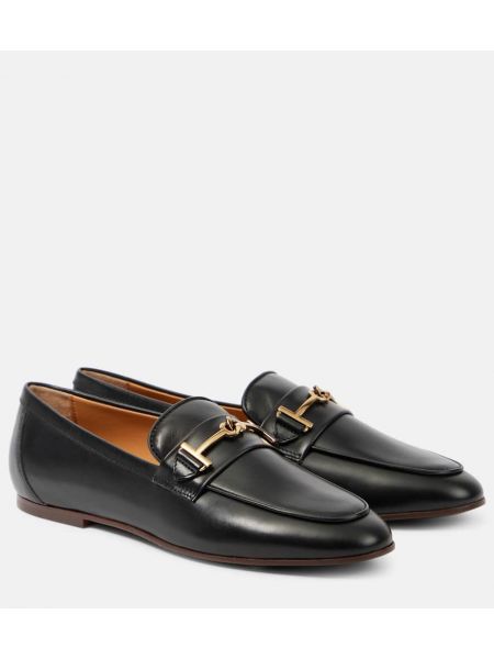 Loafers i läder Tod's svart