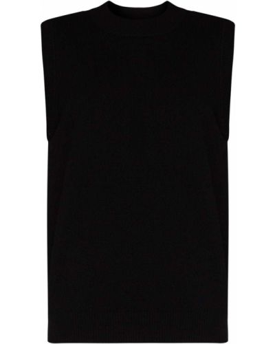 Jersey sin mangas de tela jersey Opérasport negro