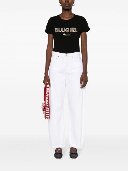 T-shirt en coton Blugirl noir