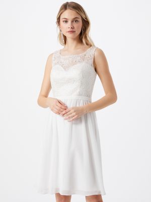 Κοκτέιλ φόρεμα Mascara λευκό