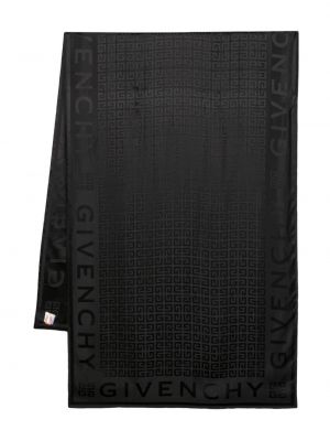 Копринен шал Givenchy черно