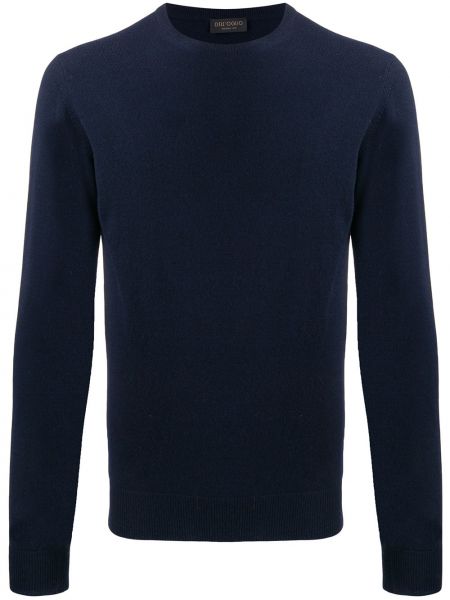 Jersey slim fit de punto de tela jersey Dell'oglio azul