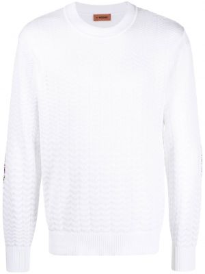 Пуловер Missoni бяло