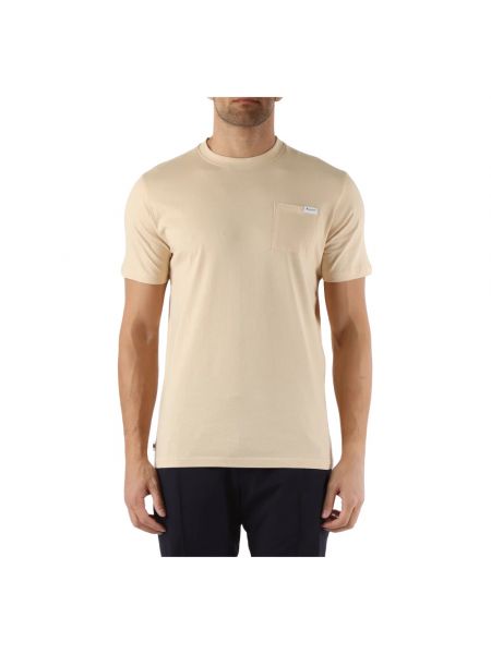 T-shirt aus baumwoll mit taschen Aquascutum beige