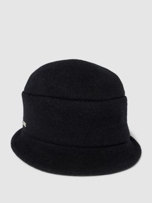 Czarna czapka Seeberger