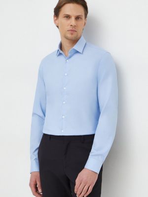 Koszula slim fit Calvin Klein niebieska
