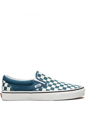 Zapatillas con estampado slip on Vans azul