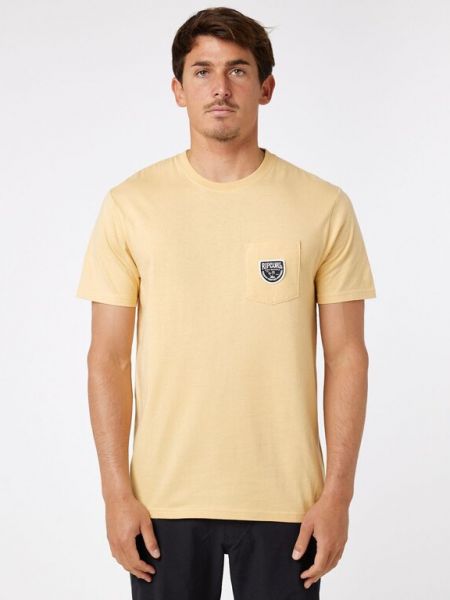 Polo marškinėliai Rip Curl geltona