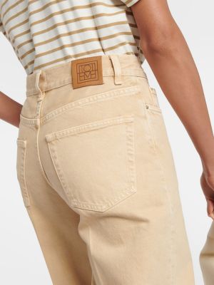 Straight jeans Toteme beige